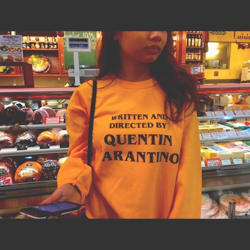 Kill Bill Written and Directed Tarantino Sweater